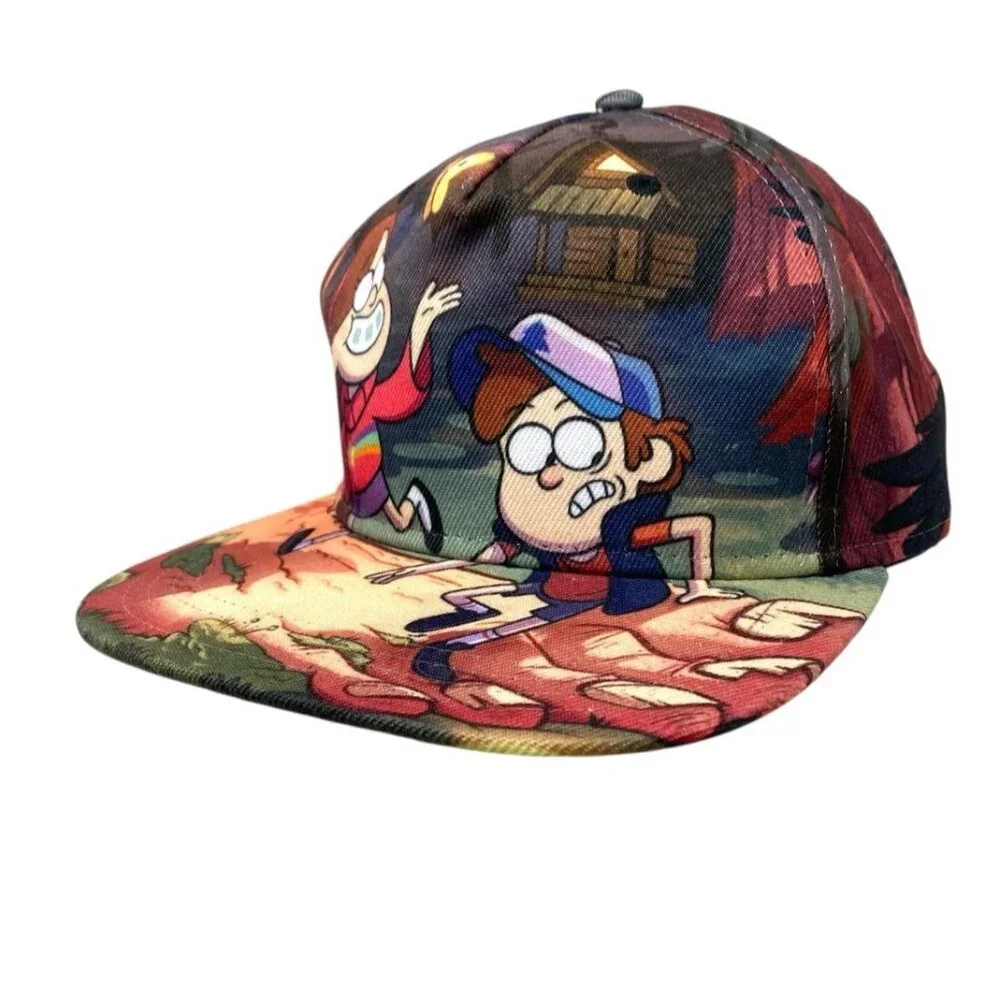 Disney Gravity Falls West of Weird Snapback Hat - RARE HTF - OSFM Adjustable - Picture 3 of 10